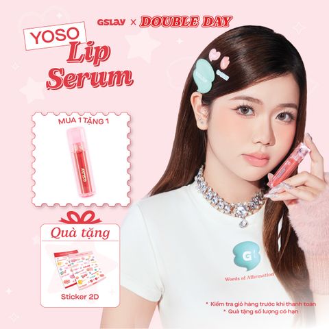  Son dưỡng bóng có màu thuần chay GSLAY YOSO Lip Serum 