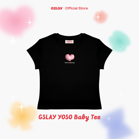 [QUÀ TẶNG_KHÔNG BÁN] Áo thun ôm body GSLAY YOSO Baby Tee 