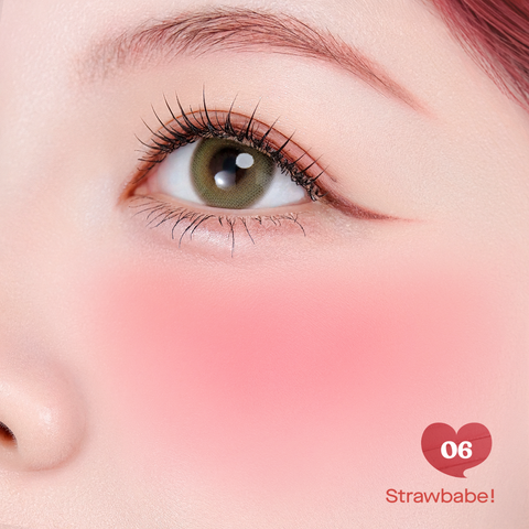  Má hồng kem hoá phấn GSLAY Sorbet Cheek Blush thuần chay mịn lì và nhũ dễ tán bền màu 5gr 