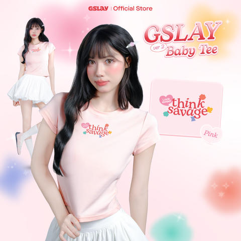  Áo thun ôm body GSLAY SORBET Baby Tee chất thun co giãn thoáng mát 