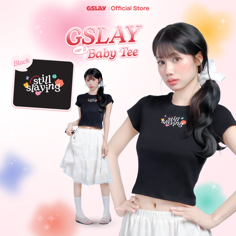  Áo thun ôm body GSLAY SORBET Baby Tee chất thun co giãn thoáng mát 