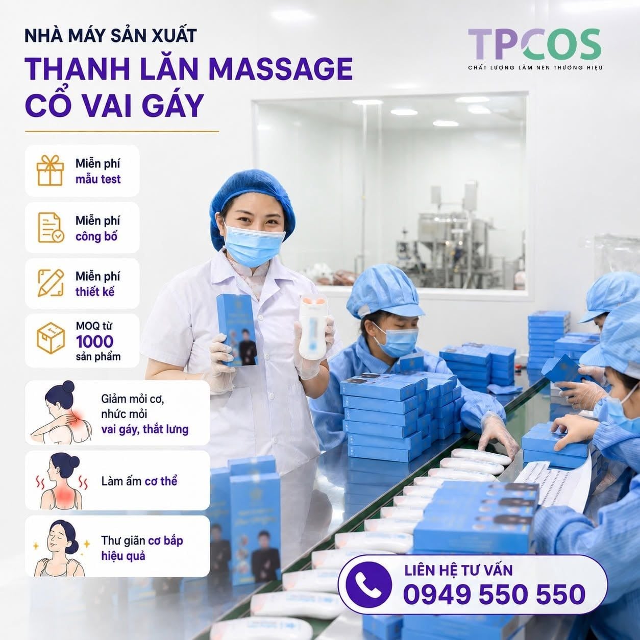  THANH LĂN MASSAGE THẢO DƯỢC GIẢM ĐAU CỔ VAI GÁY 
