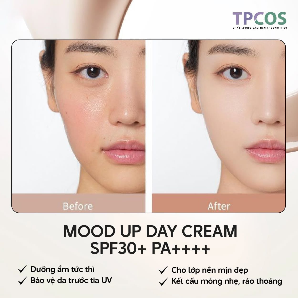  KEM DƯỠNG ẨM CHỐNG NẮNG NÂNG TÔNG 