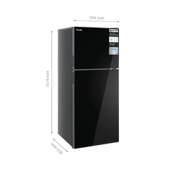 Tủ lạnh Funiki Inverter 286 lít HR T8286GB - Cánh kính