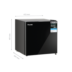 Tủ lạnh Funiki 46 lít HR S646GB - Cánh kính