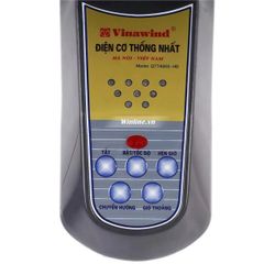 Quạt treo tường VinaWind QTT-400-XHĐ - Có điều khiển