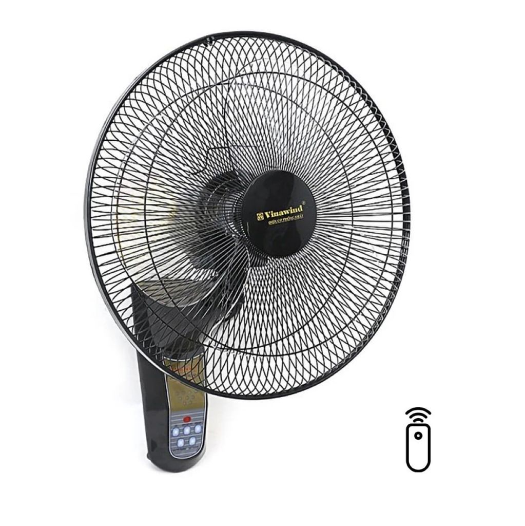 Quạt treo tường VinaWind QTT-400-XHĐ - Có điều khiển
