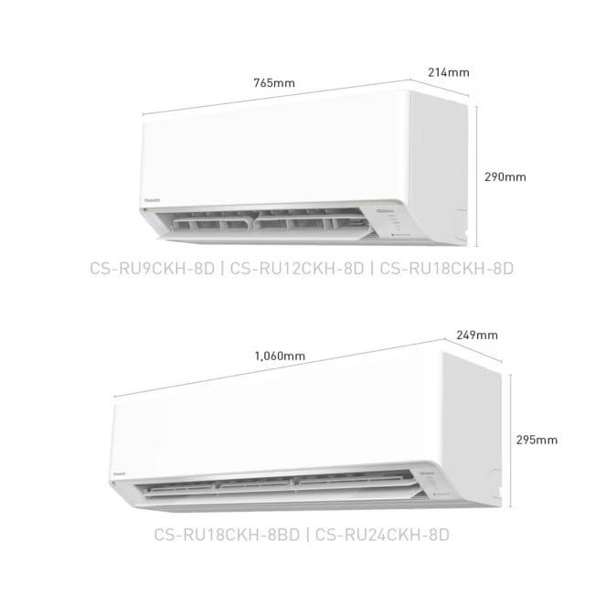 Điều hòa Panasonic 12.000 BTU 1 chiều inverter CU/CS-RU12CKH-8D