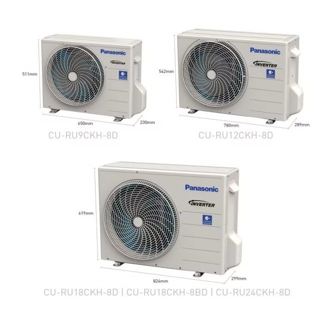 Điều hòa Panasonic 24.000 BTU 1 chiều inverter CU/CS-RU24CKH-8D