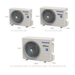 Điều hòa Panasonic 24.000 BTU 1 chiều inverter CU/CS-RU24CKH-8D
