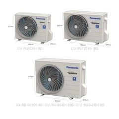 Điều hòa Panasonic 9.000BTU 1 chiều inverter CU/CS-RU9CKH-8D