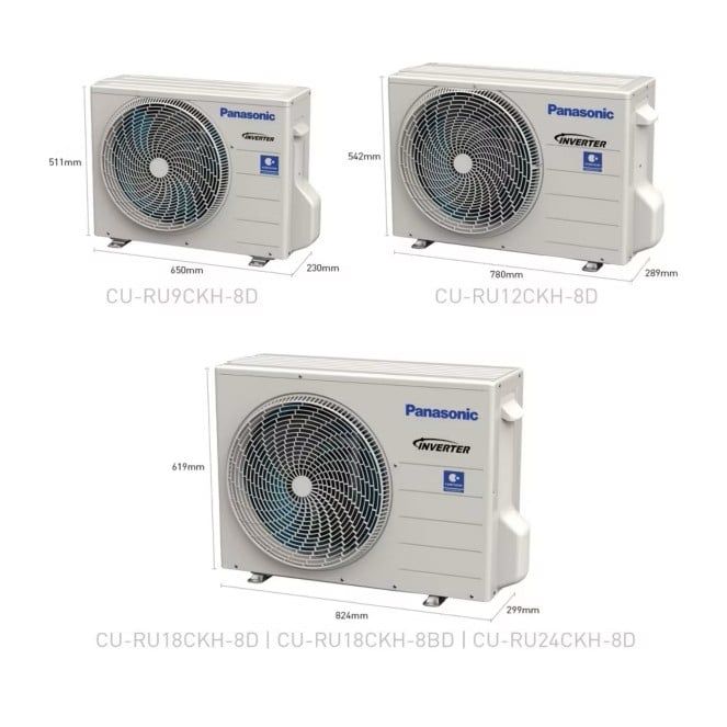 Điều hòa Panasonic 12.000 BTU 1 chiều inverter CU/CS-RU12CKH-8D