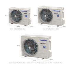 Điều hòa Panasonic 12.000 BTU 1 chiều inverter CU/CS-RU12CKH-8D