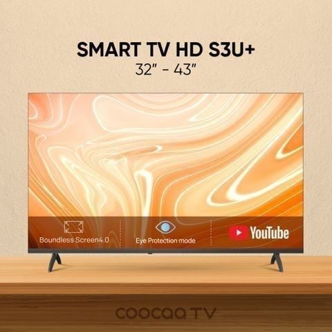 Smart Tivi Coocaa 43S3U+ Full HD 43 inch