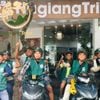 Professional Hagiangtrips guides and travelers ready for departure at the Ha Giang city office.