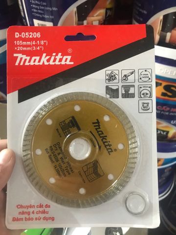 Lưỡi cắt bê tông Makiata 105mm