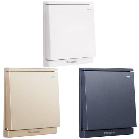 Bộ 1 công tắc B 1 chiều Moderva Panasonic (có chỉ báo)
