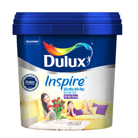 Sơn nội thất Dulux Inspire Sắc Màu Bền Đẹp - Bề Mặt Bóng 39AB