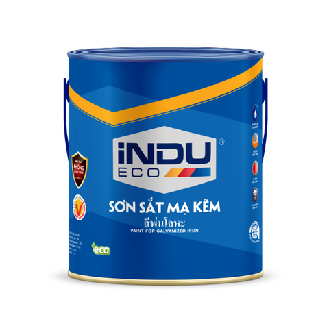 Sơn sắt mạ kẽm Indu Eco