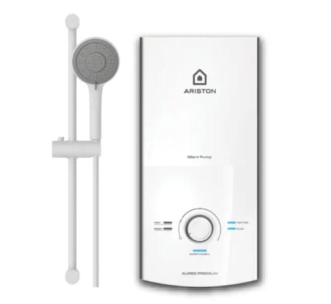 Máy Nước Nóng Trực Tiếp Ariston Aures Premium 4.5P (Có Bơm)