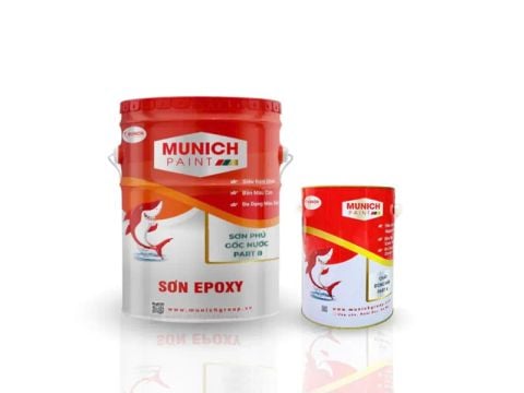Sơn Lót Sàn Epoxy Gốc Nước Munich Primer EP12