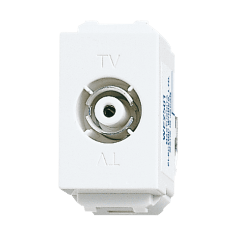 Ổ Cắm Anten Tivi Panasonic WEV2501SW Wide