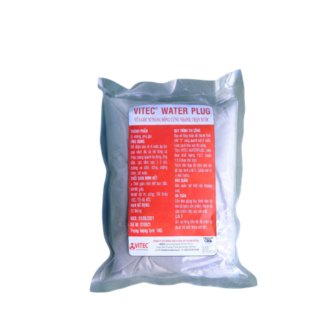 VITEC® WATER PLUG – Vữa gốc xi măng đông cứng nhanh, chặn nước