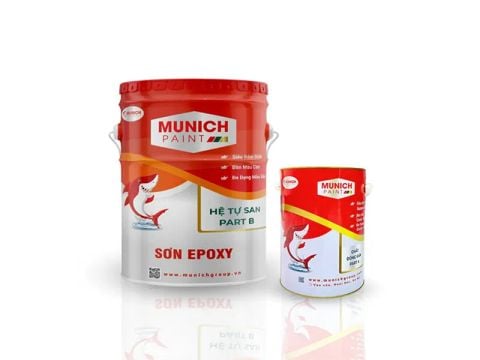 Sơn Epoxy Tự Phẳng 2 Thành Phần Munich Epoxy EP11 (Hệ tự san)