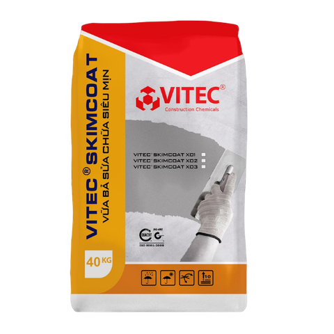 VITEC® SKIMCOAT-X01 – Vữa bả sửa chữa siêu mịn