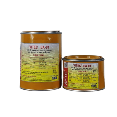 VITEC® EA-01 – Chất kết dính epoxy chịu lực, chất trám/sửa chữa kết cấu