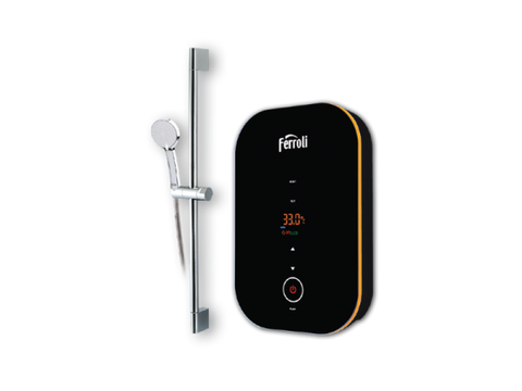 Máy nước nóng trực triếp Ferroli  Amore GDP-4500W (bơm tăng áp, hiển thị nhiệt độ)