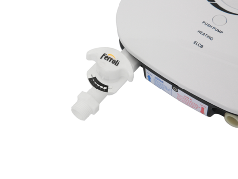 Máy nước nóng trực tiếp Ferroli DIVO SSP (bơm tăng áp)