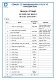  B21911 BỘ KHĂN CHỤP MẠCH M 