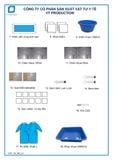  B21911 BỘ KHĂN CHỤP MẠCH M 