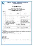  D16418 BỘ KHĂN PHẪU THUẬT S (TOAN PHẪU THUẬT THAY/ NỘI SOI GỐI) 