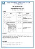 D23103 BỘ KHĂN NỘI SOI KHỚP GỐI M 