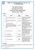  D16426 BỘ KHĂN PHẪU THUẬT S (TOAN PHẪU THUẬT NỘI SOI BỤNG) 