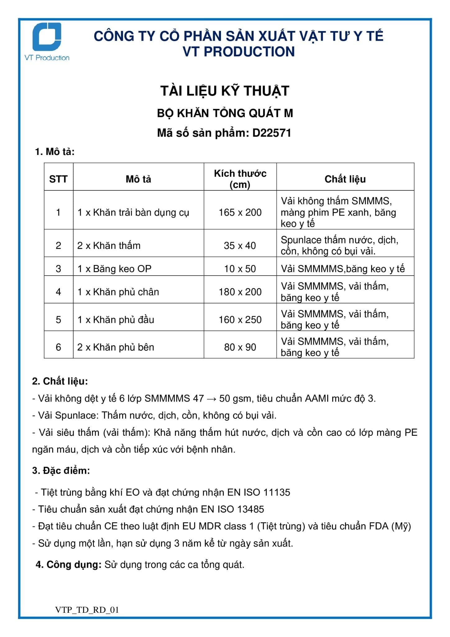  D22571 BỘ KHĂN TỔNG QUÁT M 