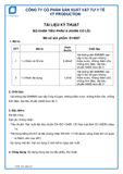  D14807 BỘ KHĂN TIỂU PHẪU S (KHĂN CÓ LỖ) 