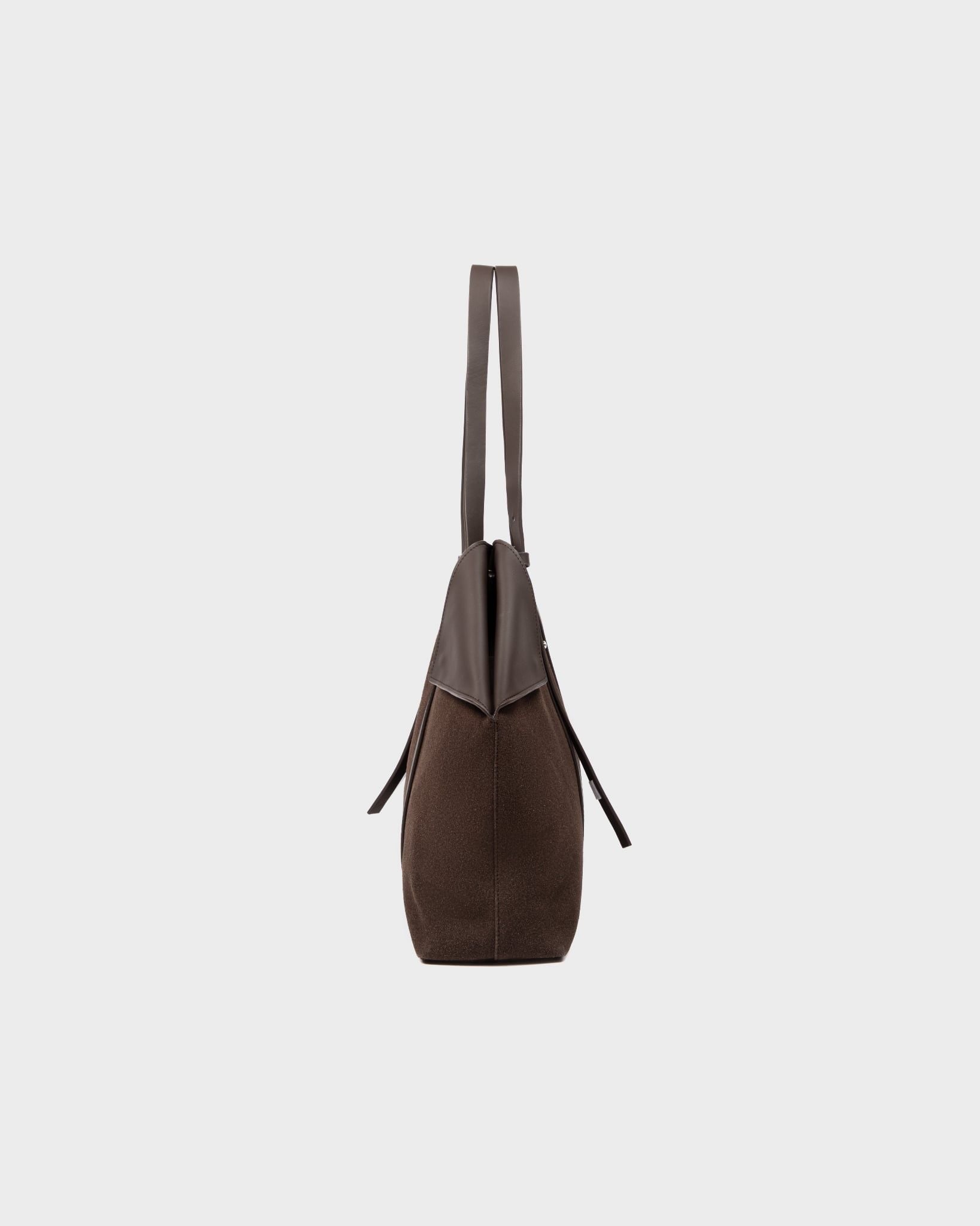  CACAO DRAPPED TOTE BAG 