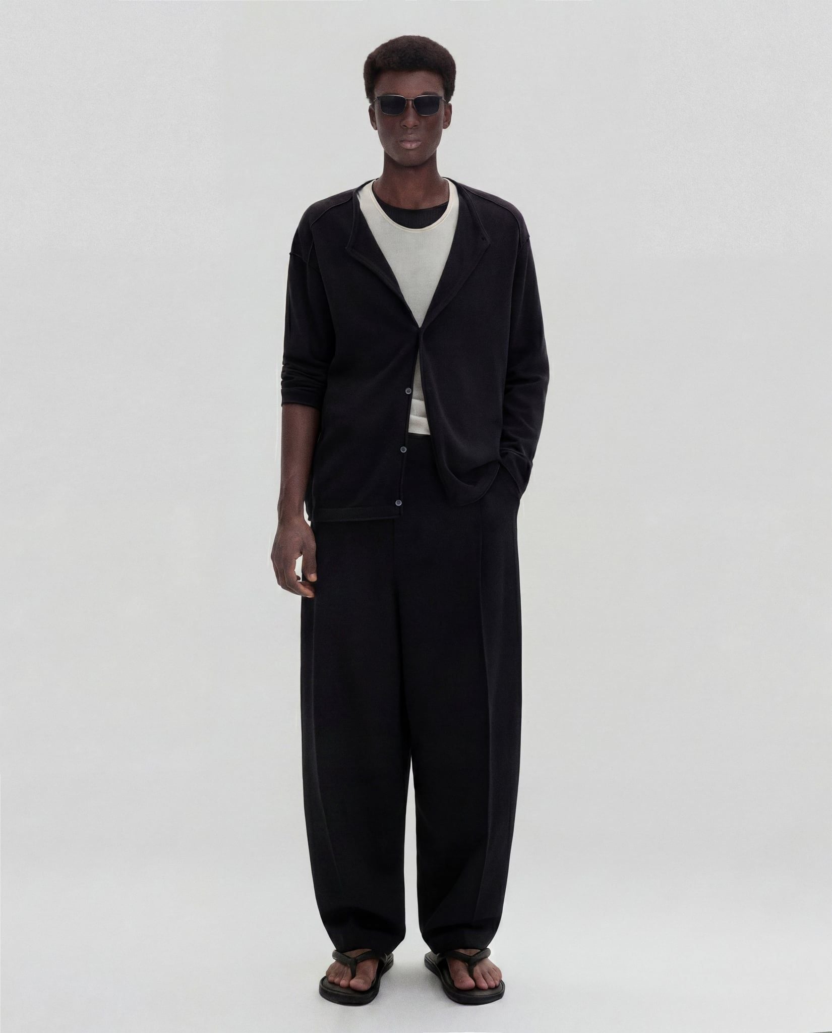  BLACK COCOON TROUSERS 