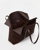  CACAO DRAPPED TOTE BAG 