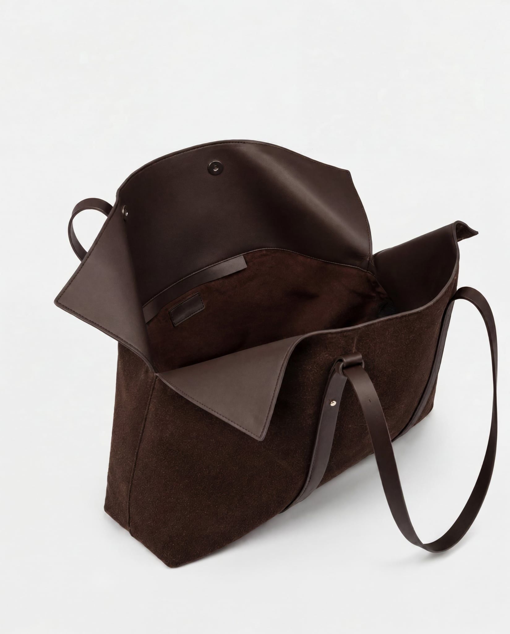  CACAO DRAPPED TOTE BAG 