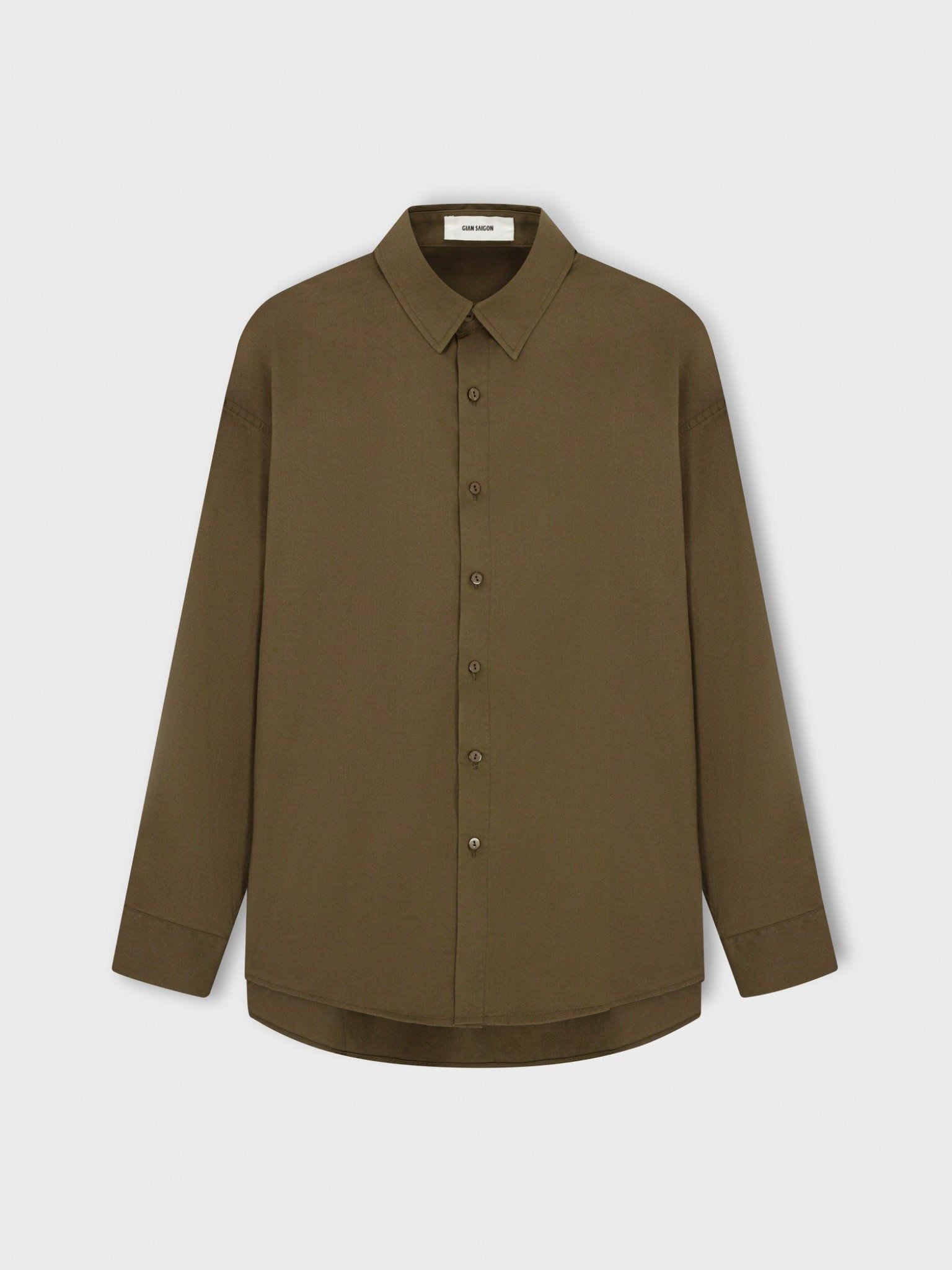  MOSS OVERSIZED POPLIN SHIRT 