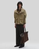  BEIGE LIGHTWEIGHT HOODED JACKET 