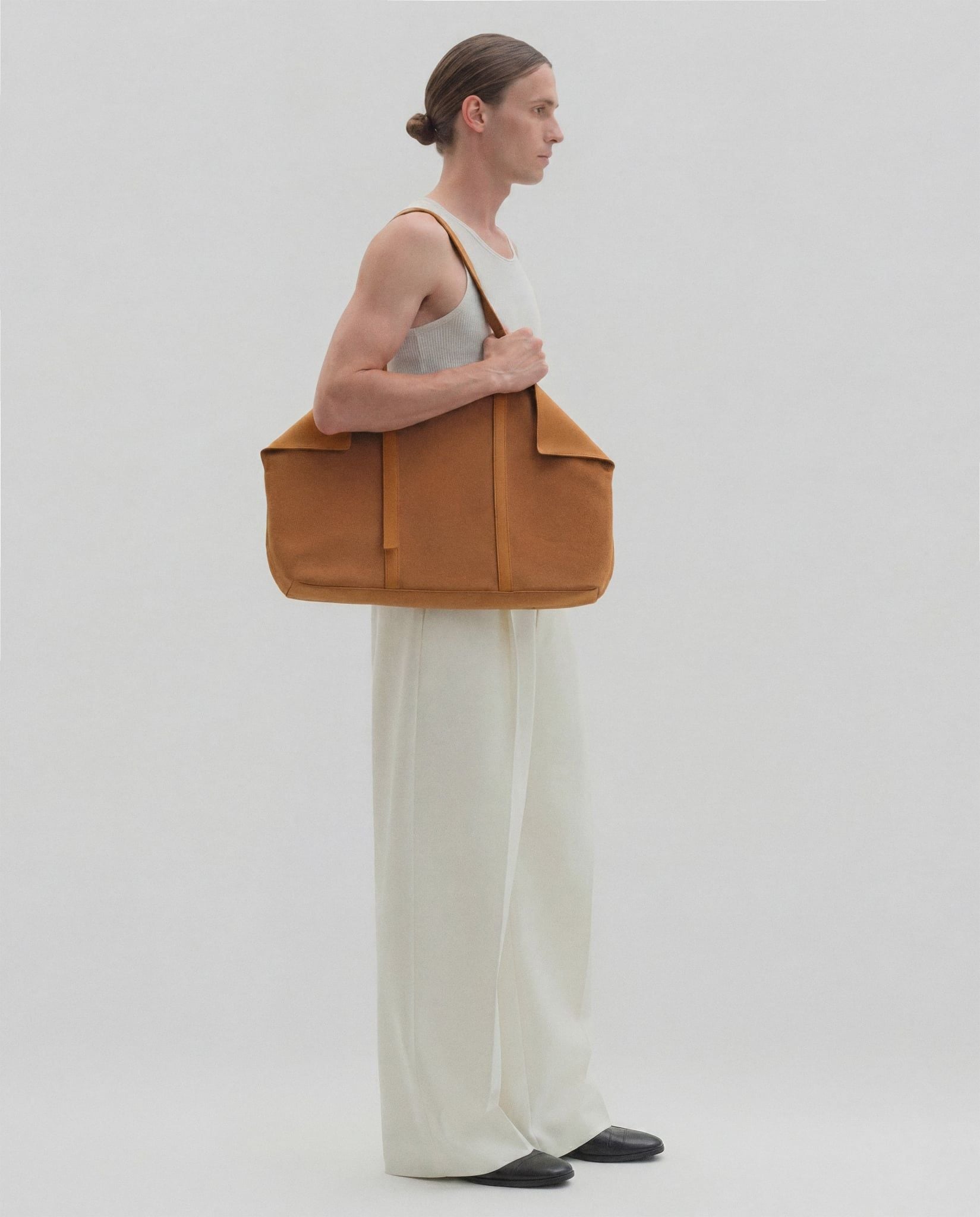  COPPER DRAPPED TOTE BAG 