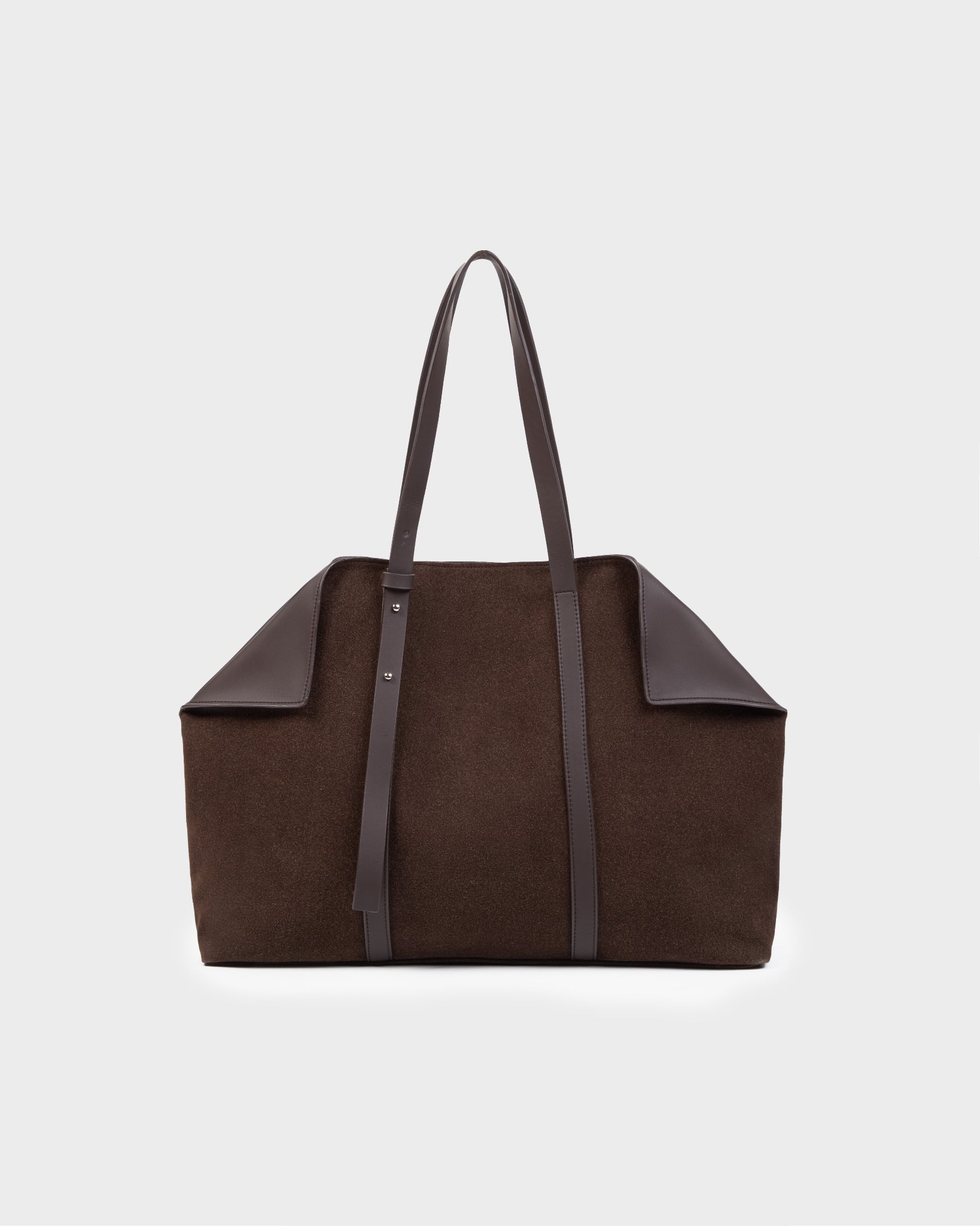  CACAO DRAPPED TOTE BAG 