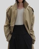 BEIGE LIGHTWEIGHT TRENCH COAT 
