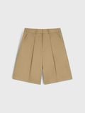  BEIGE ARCH BERMUDA SHORTS 