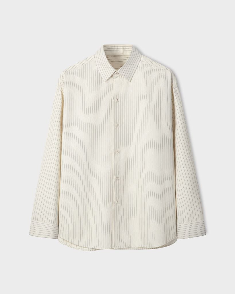  OVERSIZED STRIPE SHIRT 